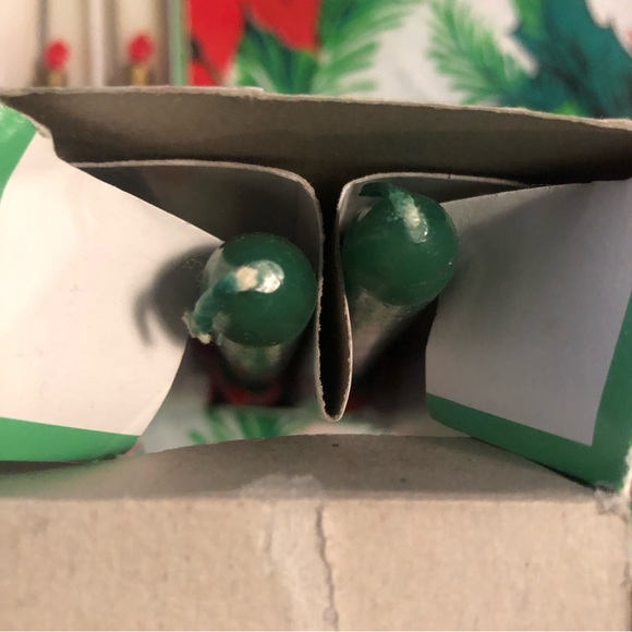 Vintage Christmas Taper Candles 10” Tall Set of 4 - Picture 5 of 5